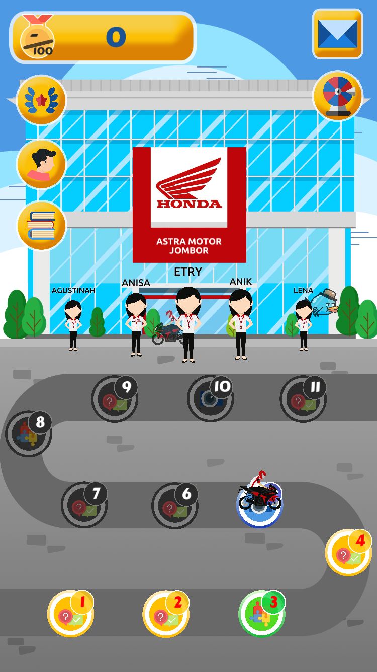 FLP Academy mobile app login screen screenshot